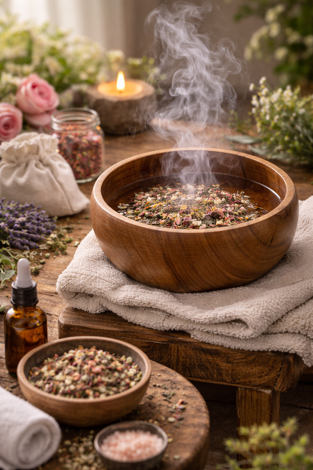 Tangled8Petals yoni stoomblend ritueel